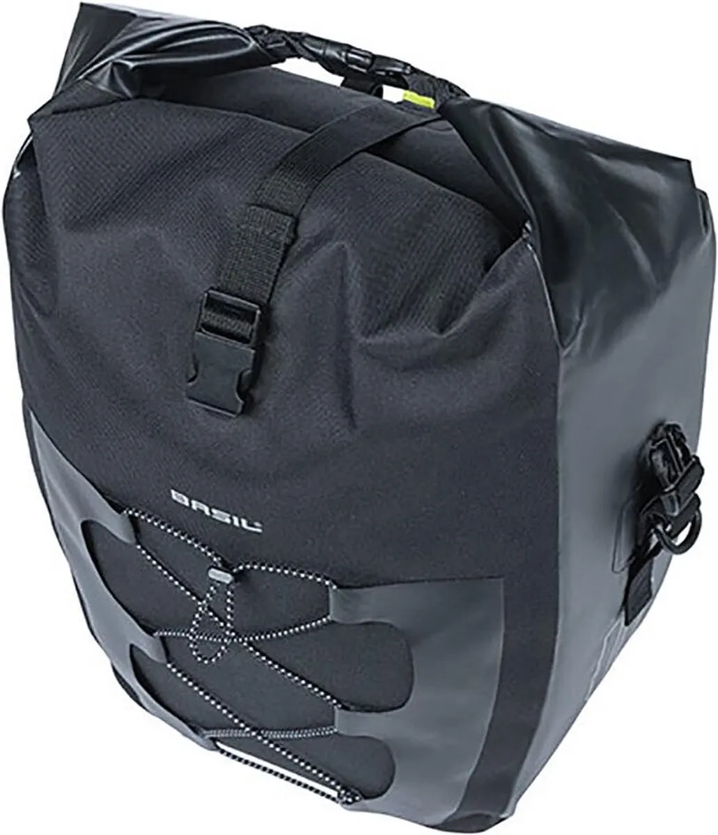 Basil Navigator Waterdichte Fietstas L 25L - Zwart