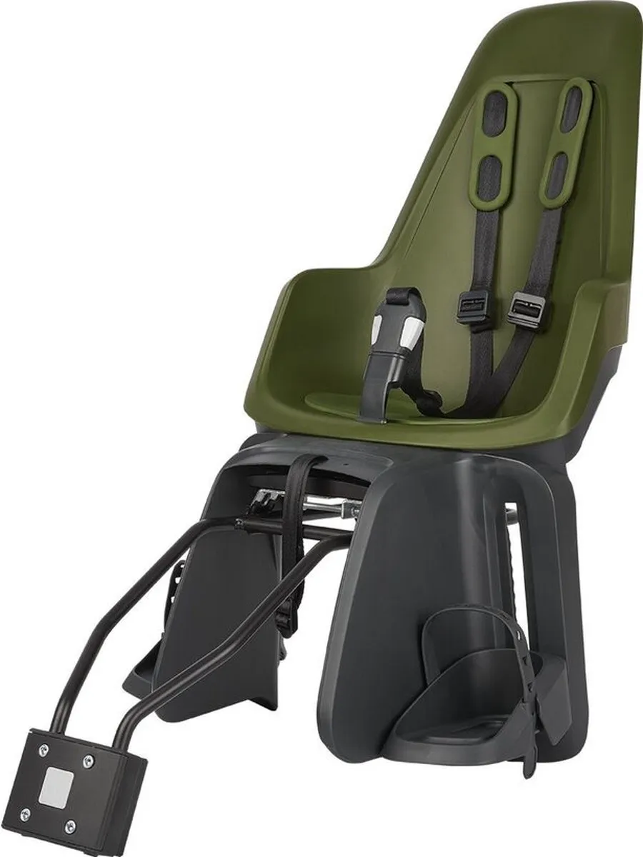 Bobike One Maxi Fietsstoeltje Achter - Olive Green - afbeelding 6 van 6