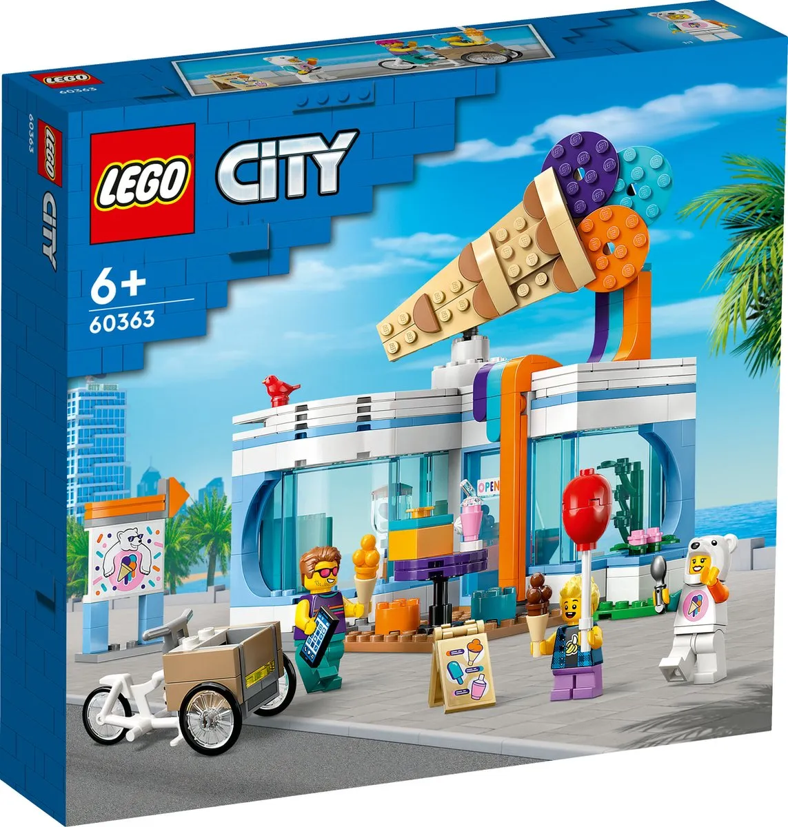 LEGO City IJswinkel Bouwset 60363 - 296 Stukken