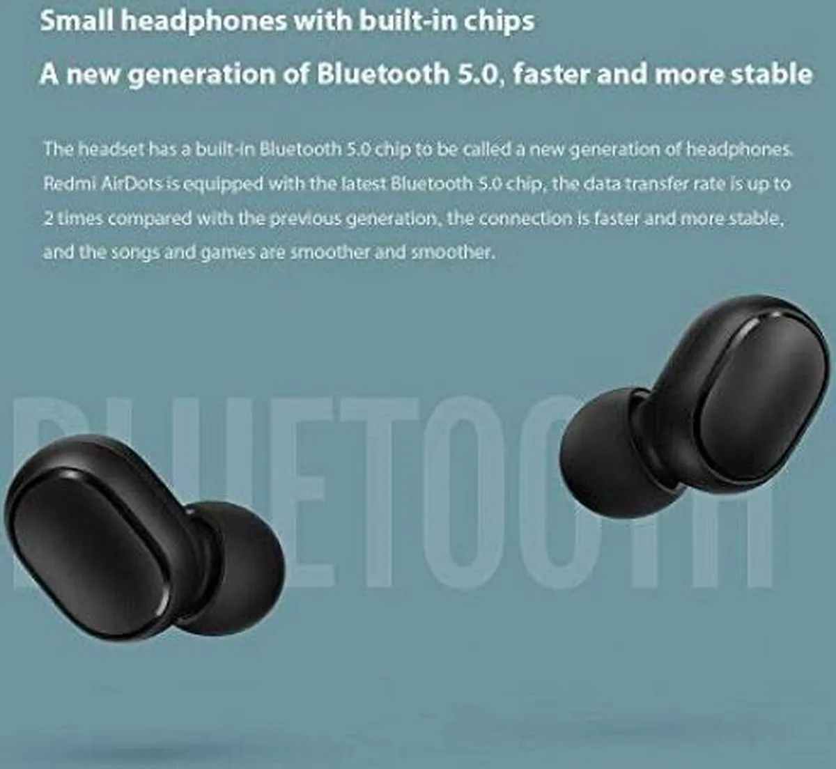 Xiaomi Mi True Wireless Earbuds Basic S 27278 - Zwart - afbeelding 4 van 6