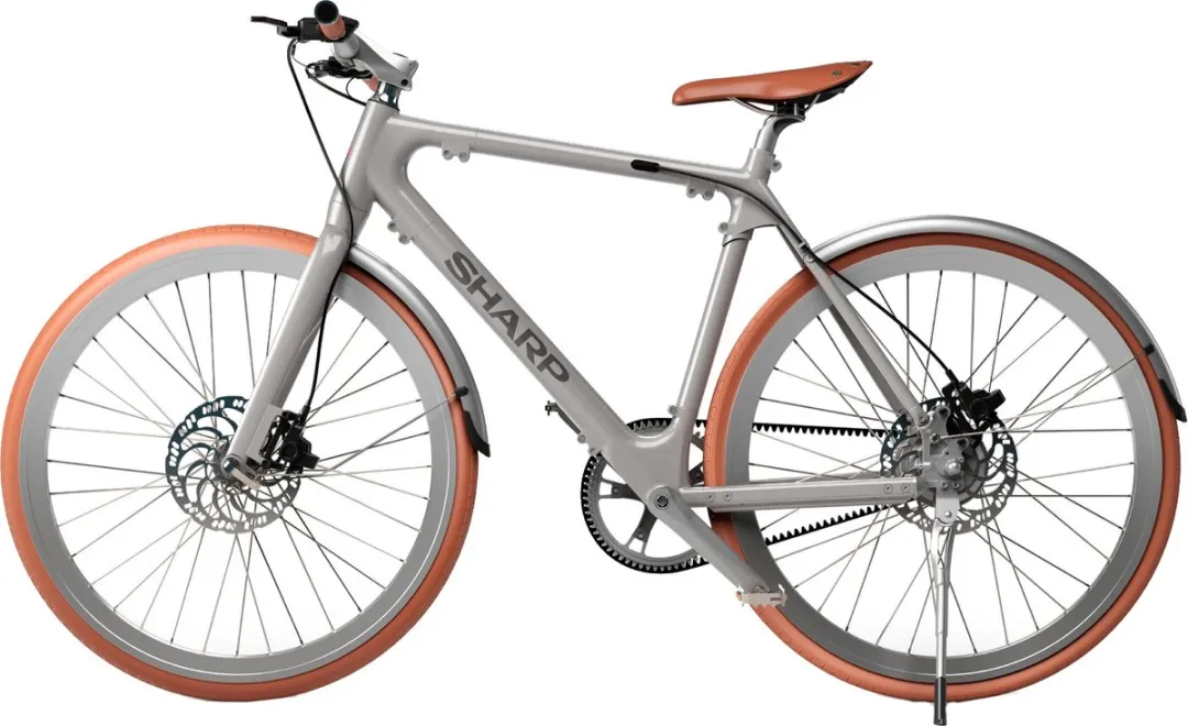 Sharp Milano BK-RS08-ES E-bike 250W - 375Wh - 1 Versnelling - Zilver