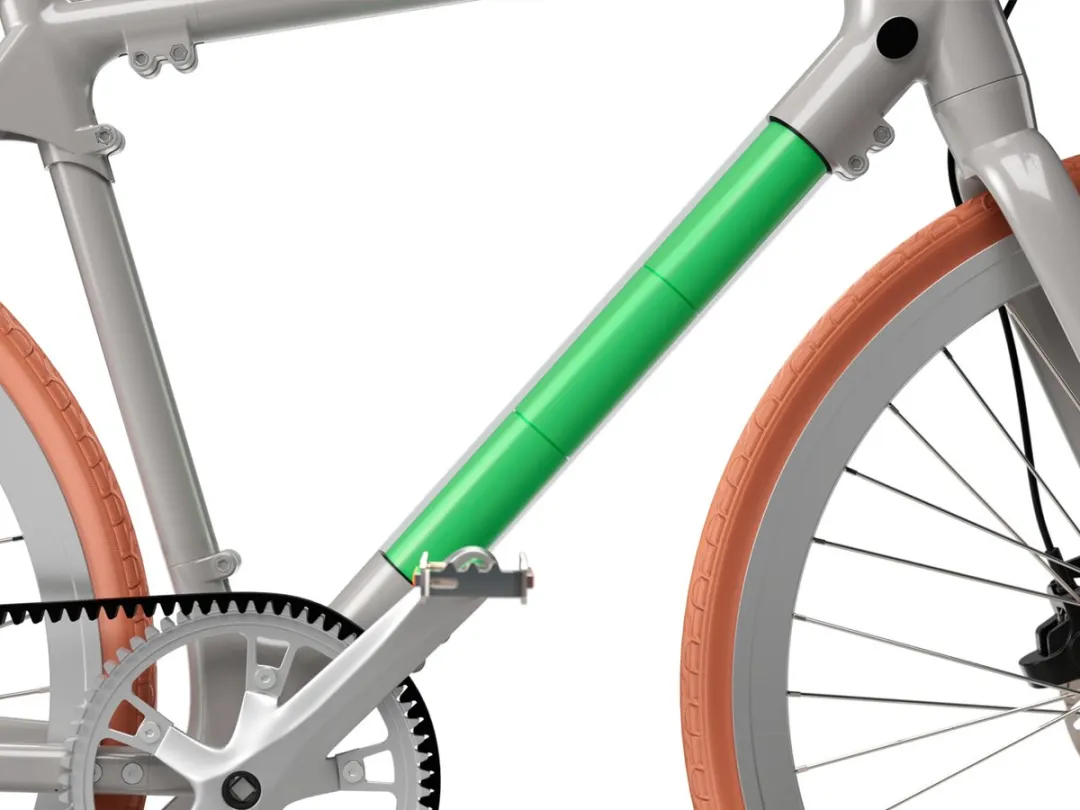 Sharp Milano BK-RS08-ES E-bike 250W - 375Wh - 1 Versnelling - Zilver - afbeelding 6 van 6