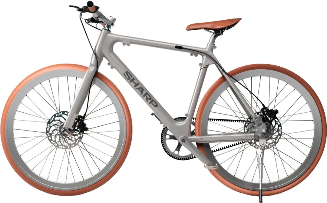 Sharp Milano BK-RS08-ES E-bike 250W - 375Wh - 1 Versnelling - Zilver