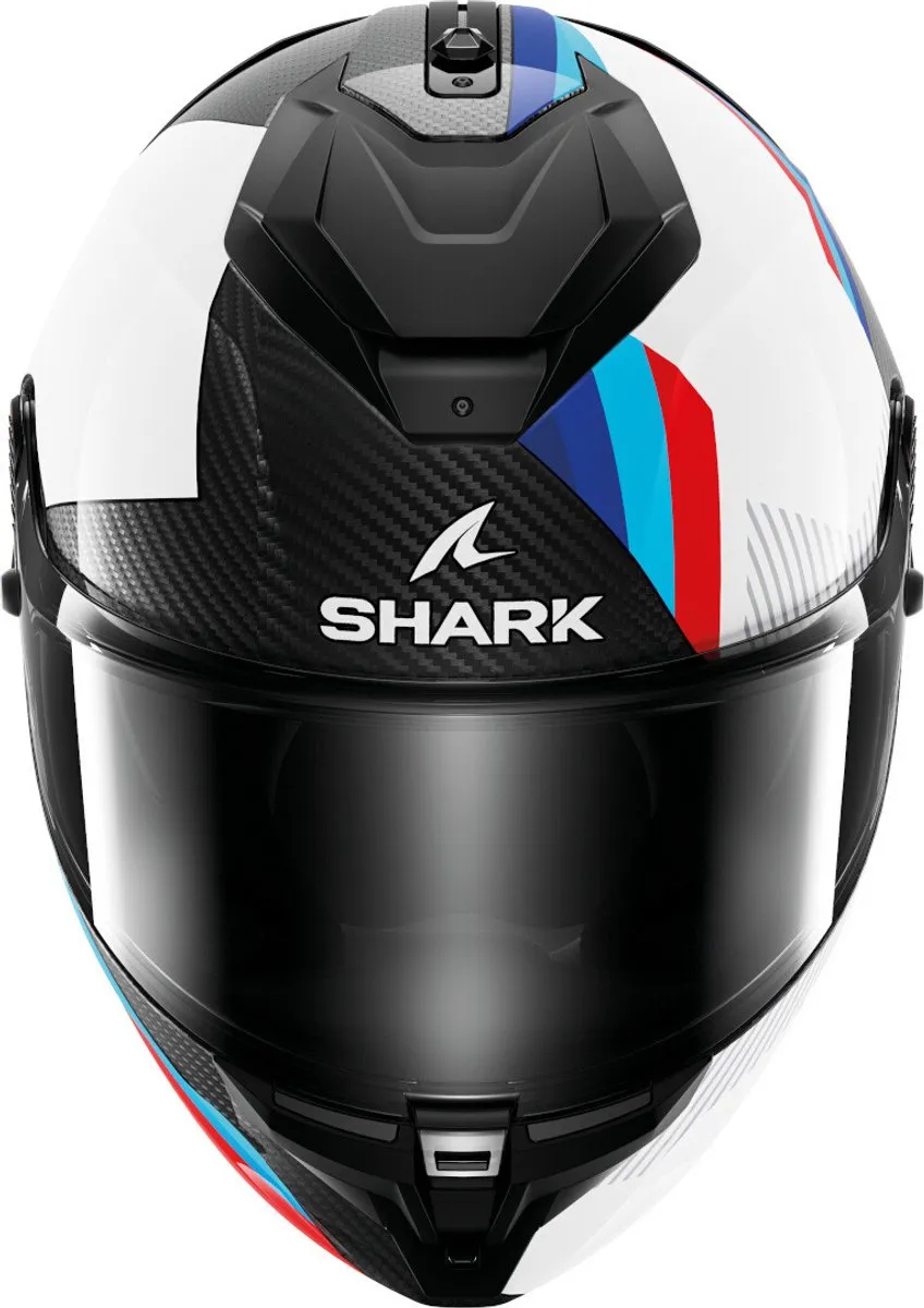 Shark Spartan GT Pro Integraalhelm - Maat L - Carbon Zwart/Wit/Blauw