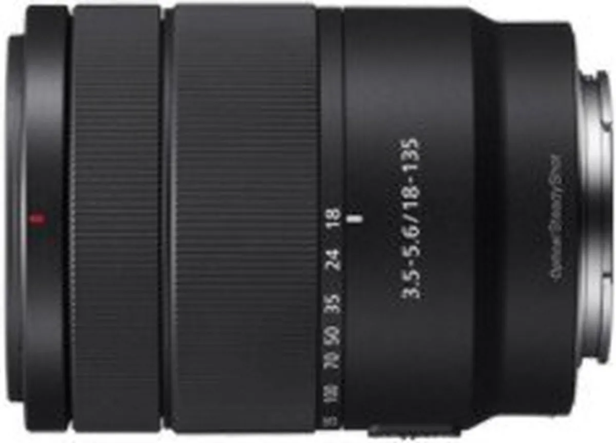 Sony E 18-135mm f/3.5-5.6 OSS Zoomlens - 55mm