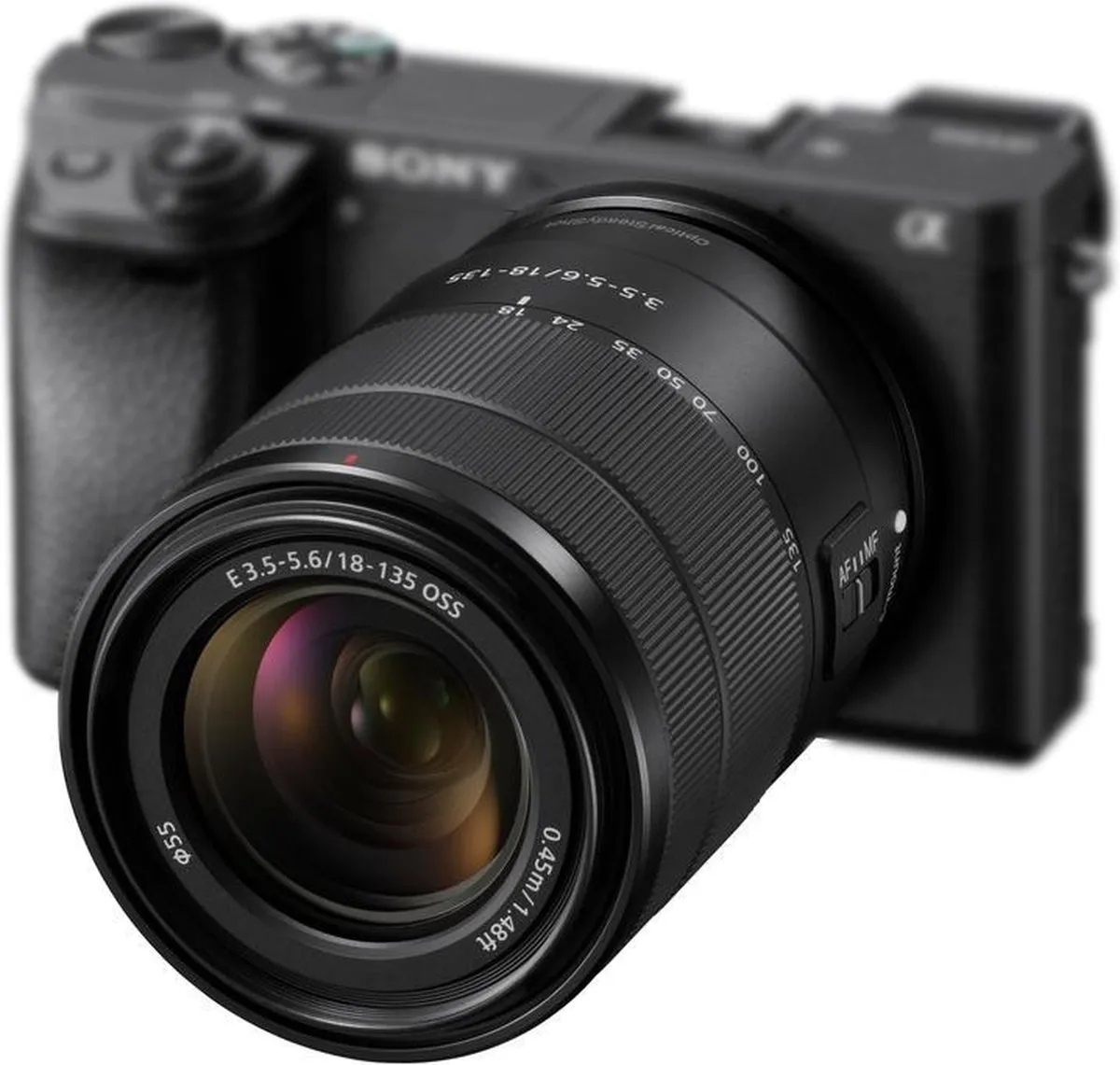 Sony E 18-135mm f/3.5-5.6 OSS Zoomlens - 55mm - afbeelding 6 van 6