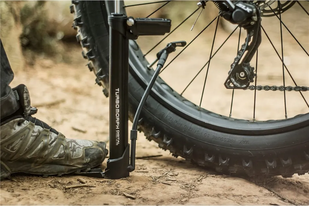 Topeak Turbo Morph Digital - Zwart