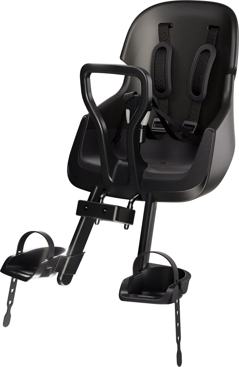 Bobike Exclusive Evolve Mini Voorste Kinderzitje - 15 kg - Zwart
