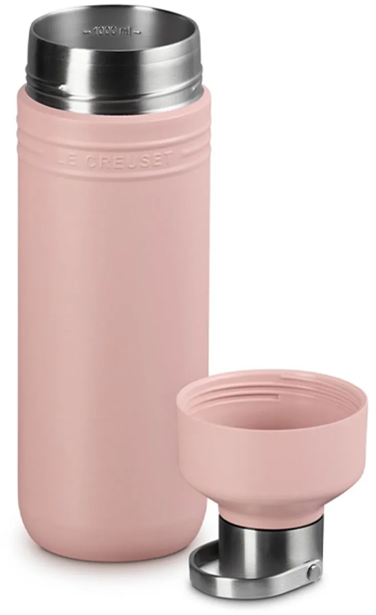 Le Creuset Drinkfles On The Go 1,0L - Roze