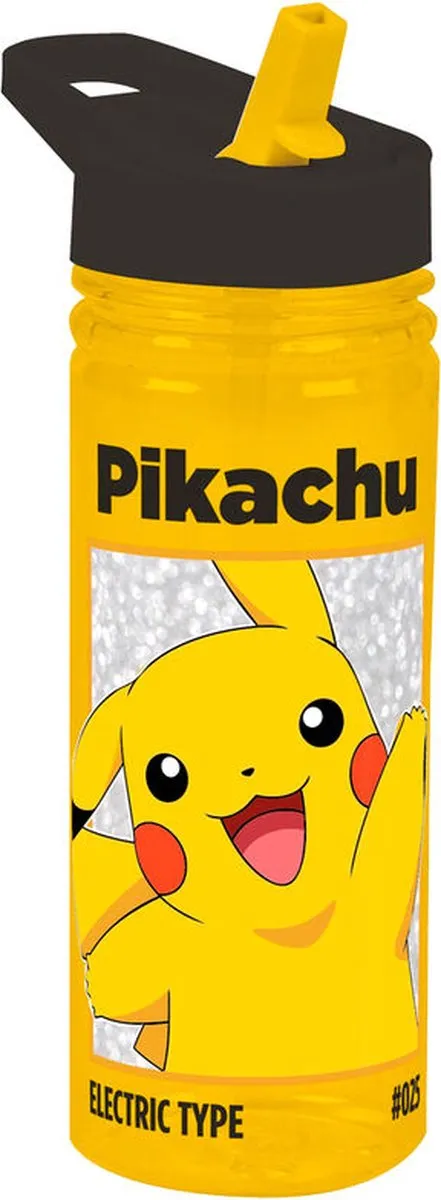 Pokémon Pikachu Drinkfles 600ml - Geel