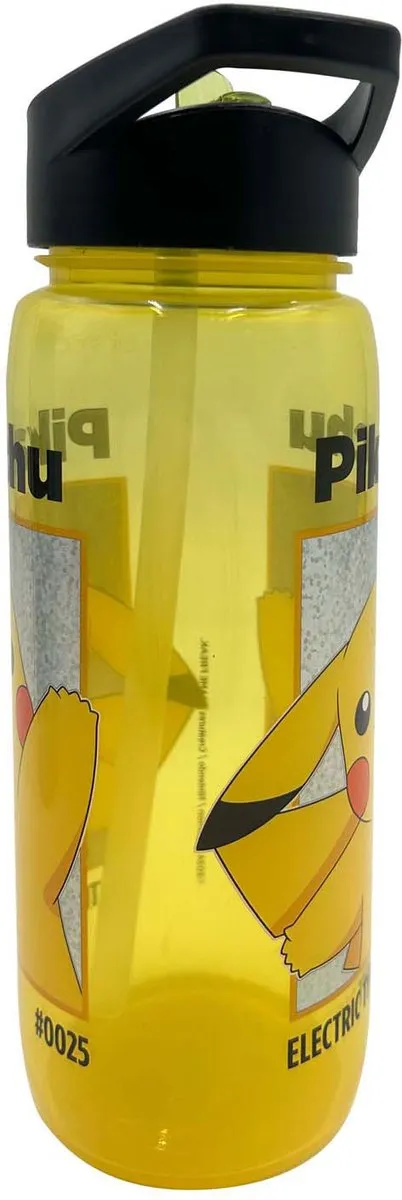 Pokémon Pikachu Drinkfles 600ml - Geel