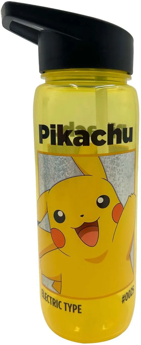 Pokémon Pikachu Drinkfles 600ml - Geel