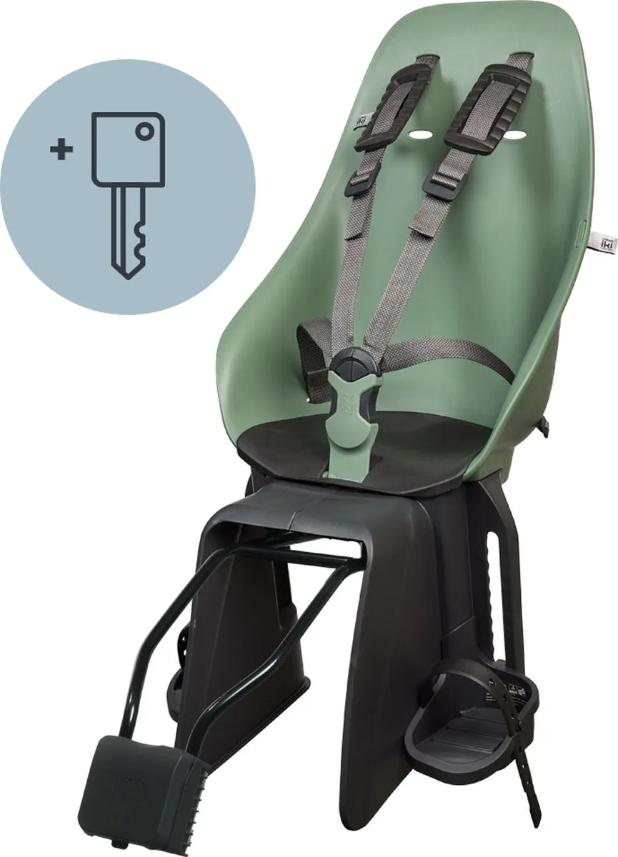 Urban Iki Fietsstoeltje Achter Ta–ke Framemontage - Icho Green/Bincho Black