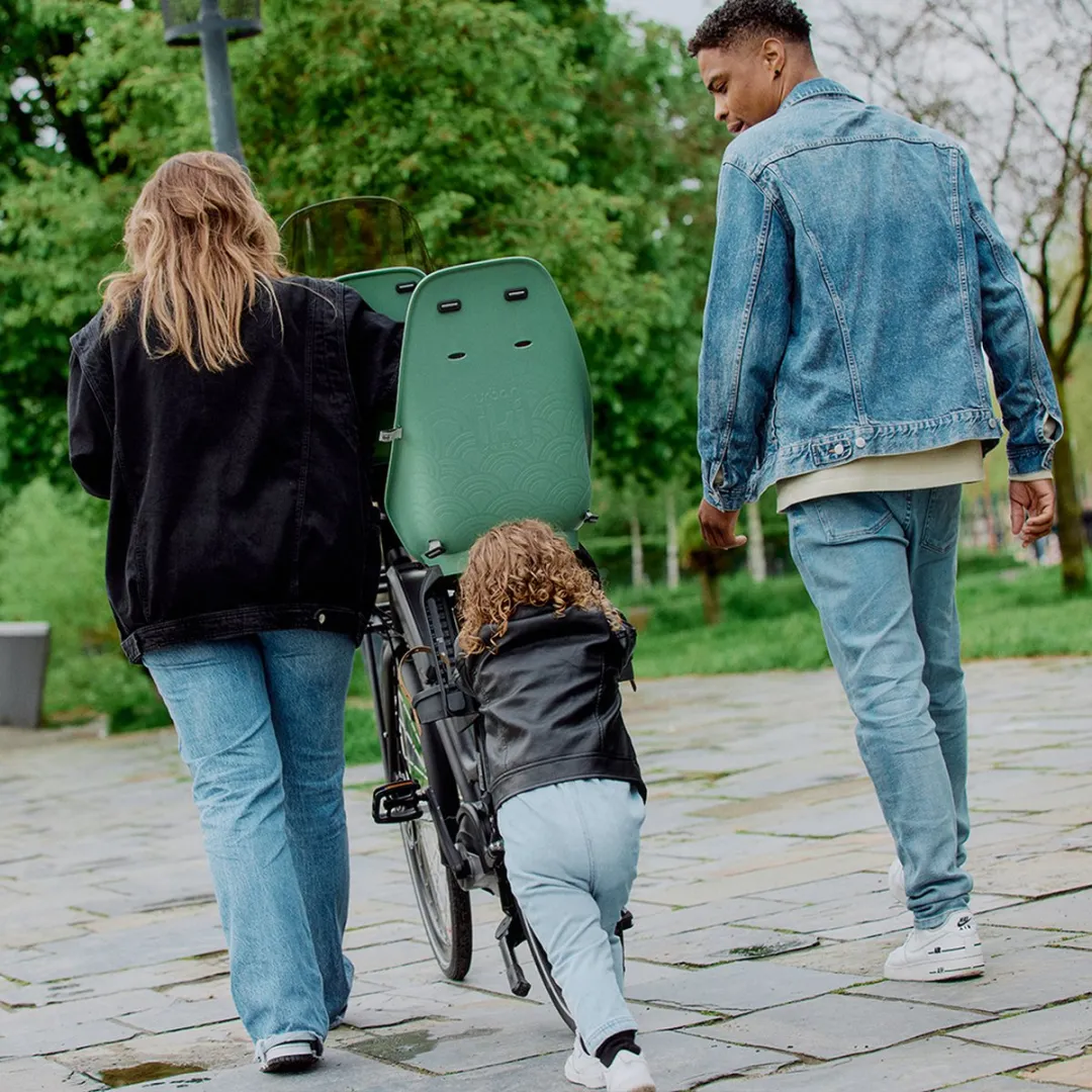 Urban Iki Fietsstoeltje Achter Ta–ke Framemontage - Icho Green/Bincho Black