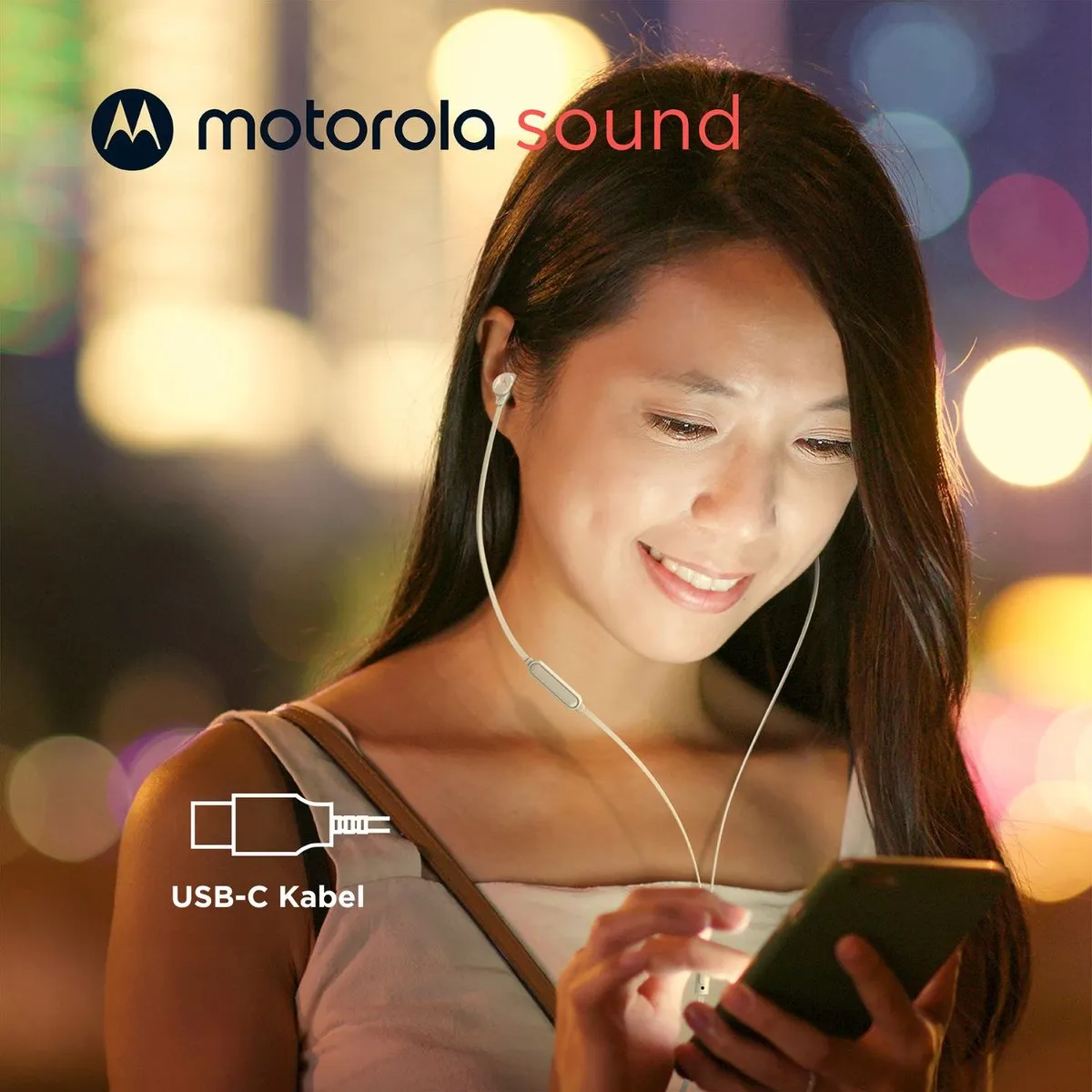 Motorola 3CS In-Ear Oordopjes - Wit