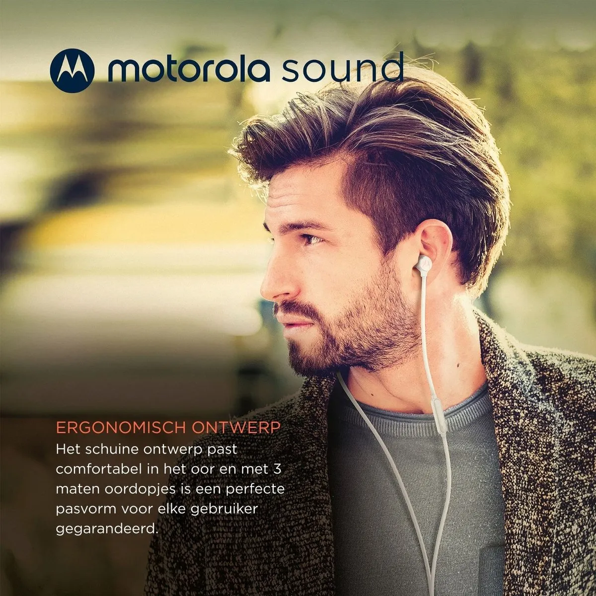 Motorola 3CS In-Ear Oordopjes - Wit