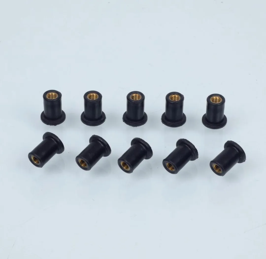 Würth Rubberen Moeren M4 Ø11