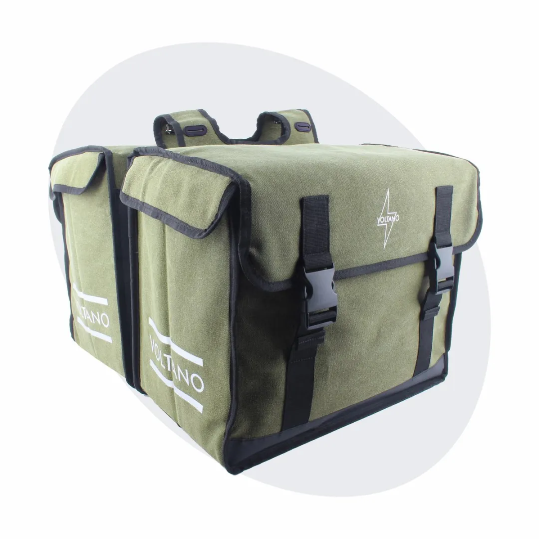 Voltano Canvas Fietstas 70L