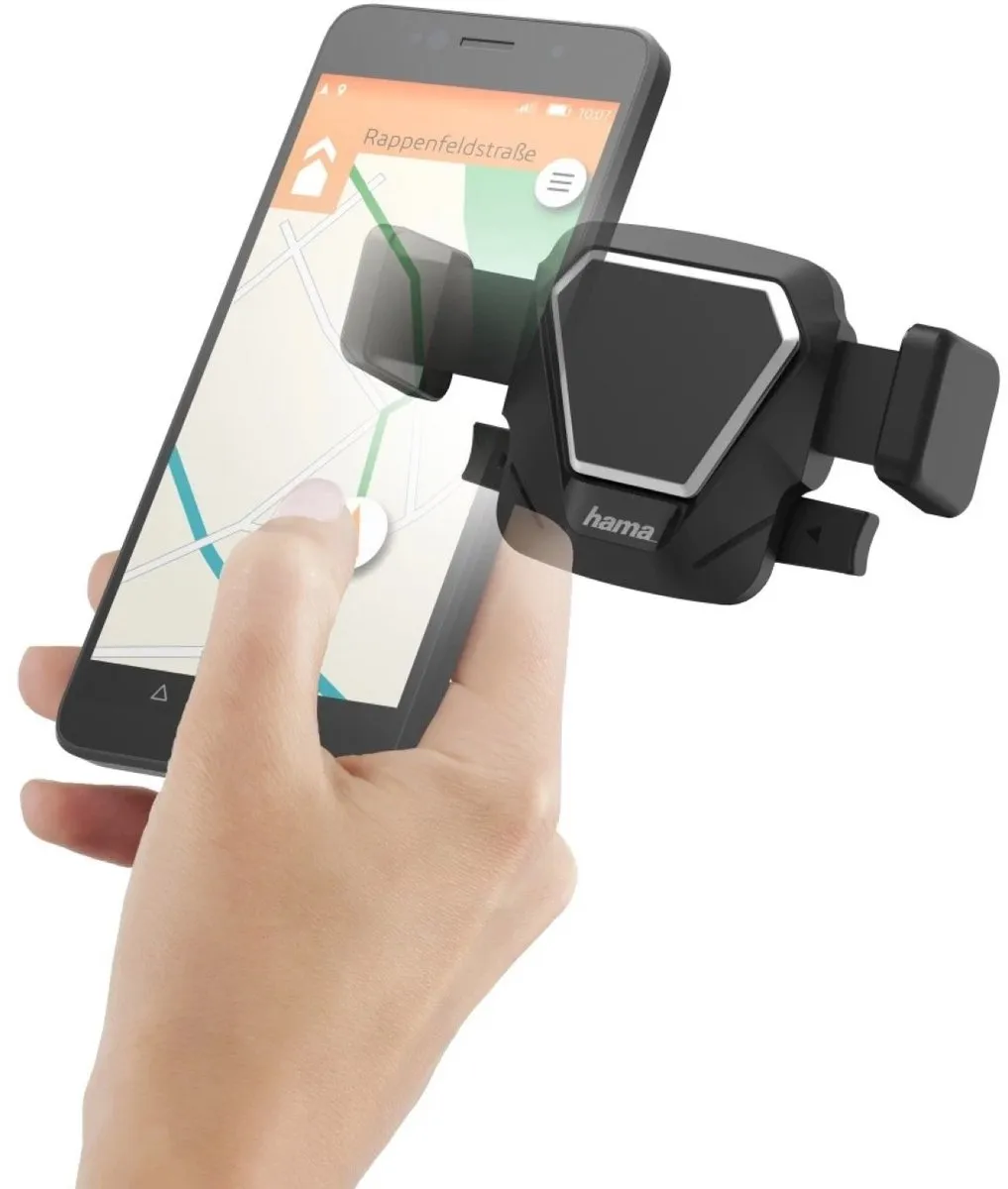 Hama Uni-Smartphonehouder Comfort Vent 00183301 - 5,5-8,5cm - Multicolor - afbeelding 2 van 6