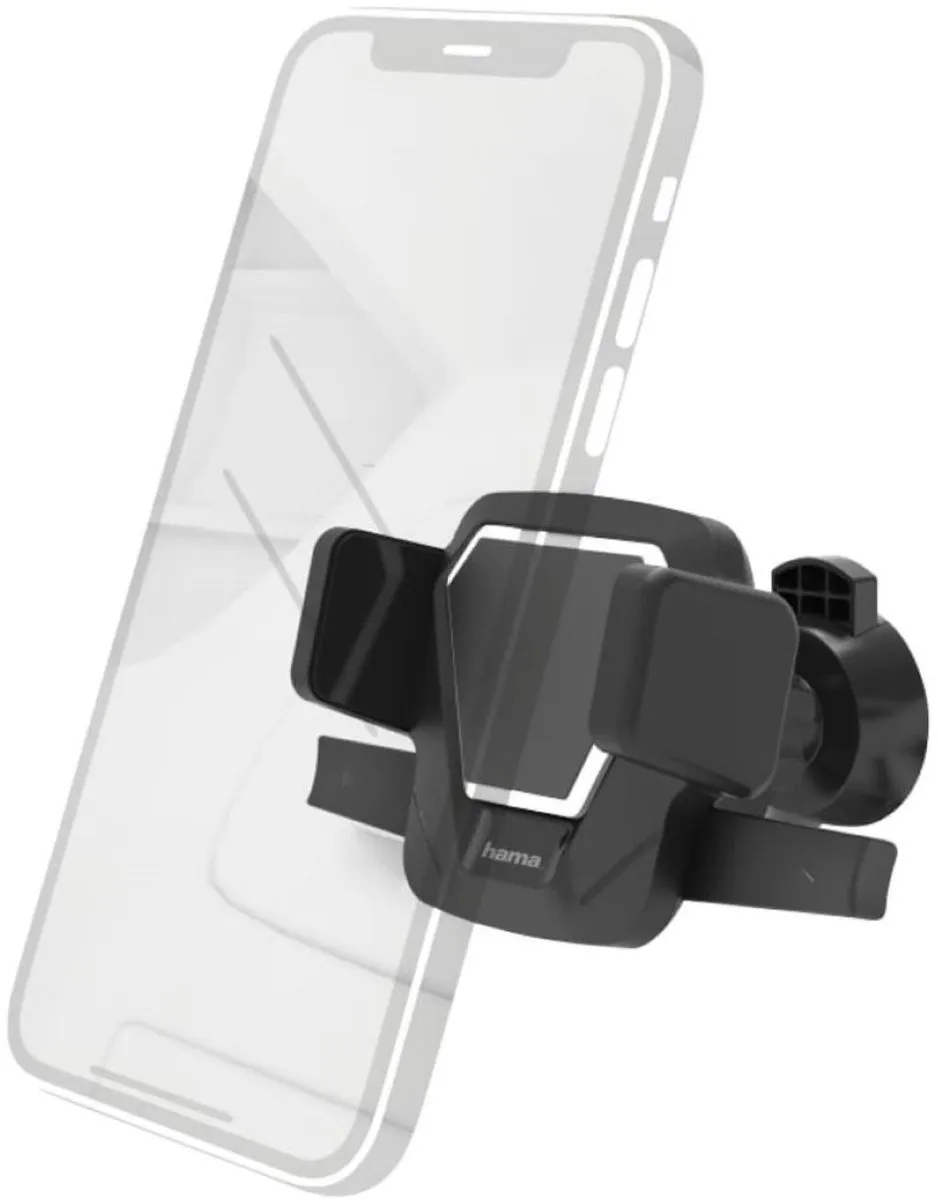 Hama Uni-Smartphonehouder Comfort Vent 00183301 - 5,5-8,5cm - Multicolor - afbeelding 3 van 6