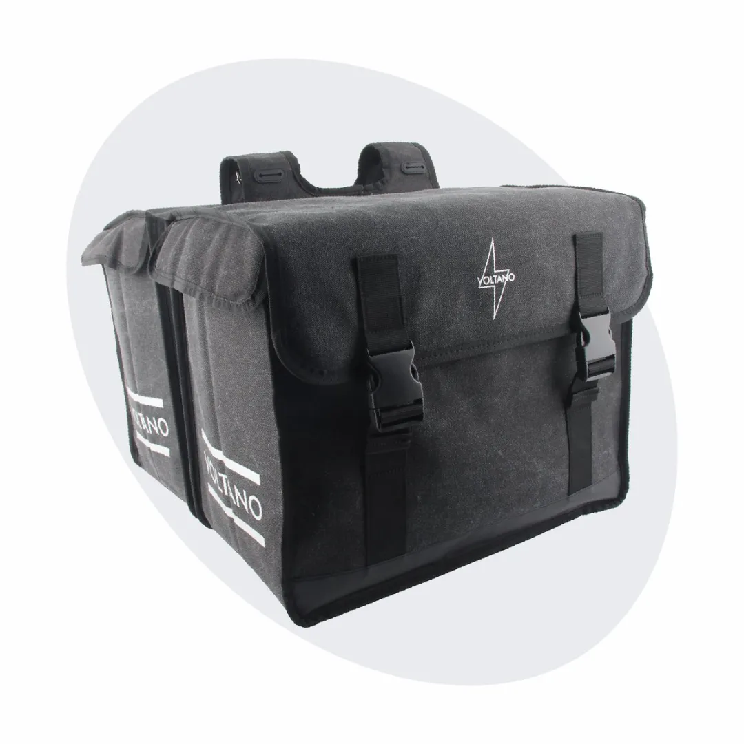Voltano Canvas Fietstas 70L XXL