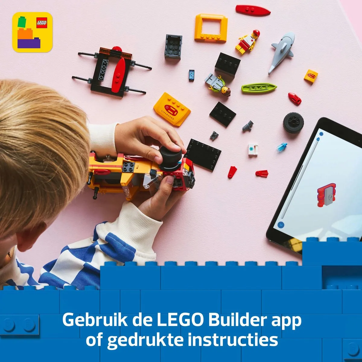 LEGO City Strandwacht Reddingstruck 60453 - 214 Stukken