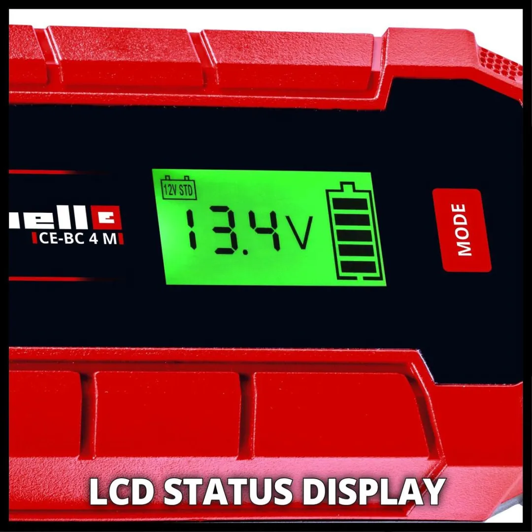 Einhell CE-BC 4 M Acculader 12V - 4A - 3-120Ah