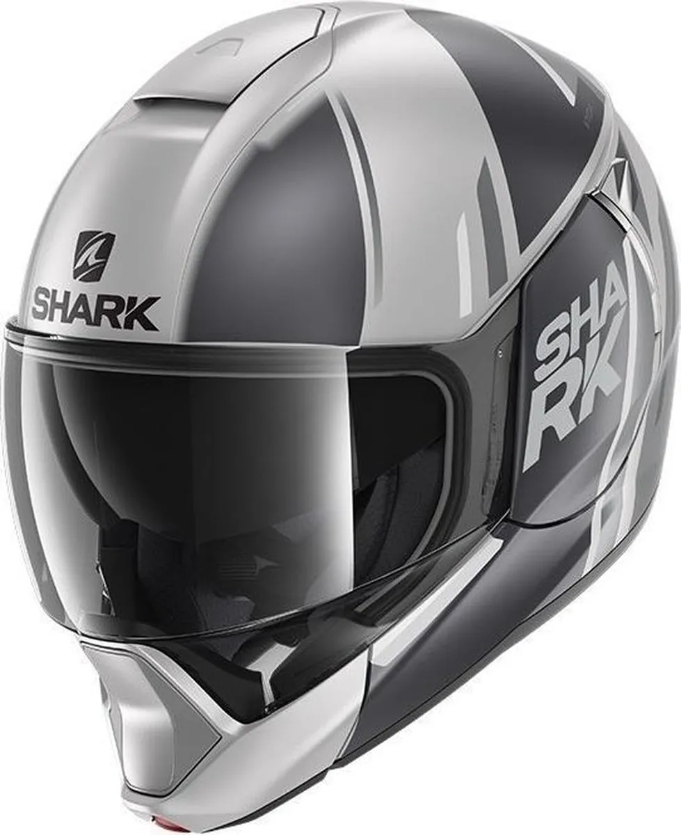 Shark EVOJET VYDA MAT Motorhelm - XS - Rood - afbeelding 6 van 6