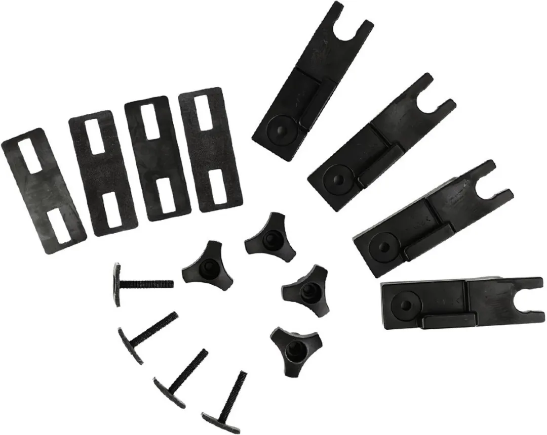 Thule T-gleufadapter U-bout 80mm - Grijs