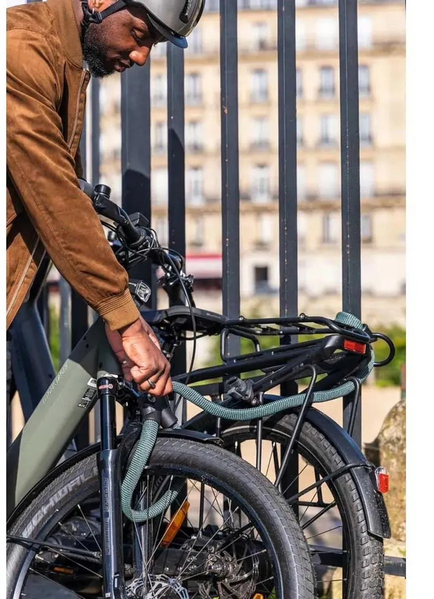 ABUS Infinity Loop 1806/140 Kettingslot - Slowgreen