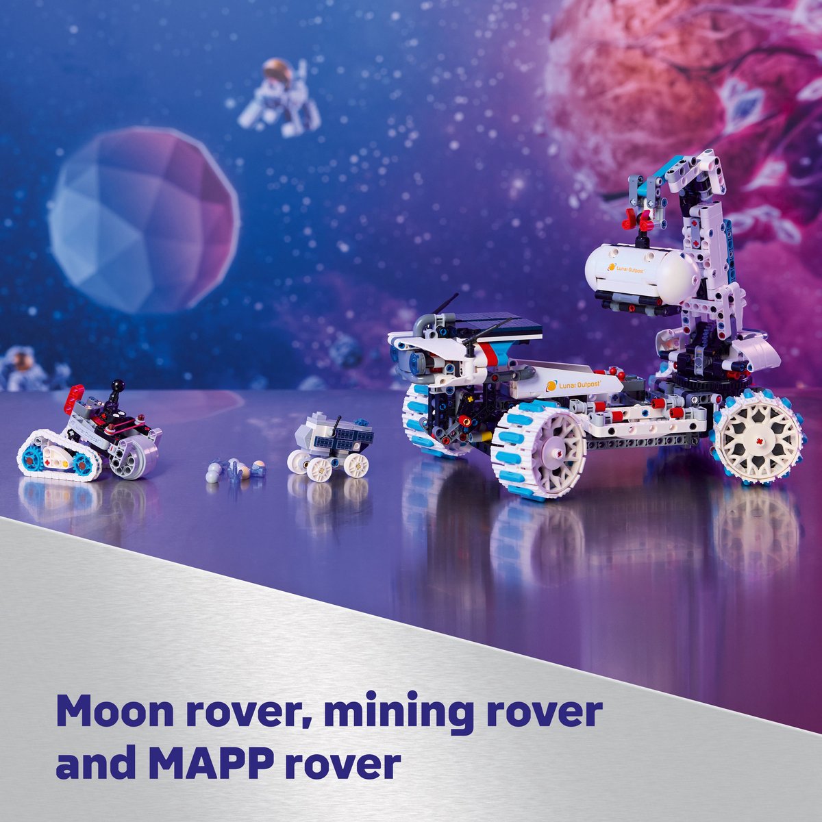 LEGO® Technic Lunar Outpost™ Maanrover Ruimtevoertuig - 42211