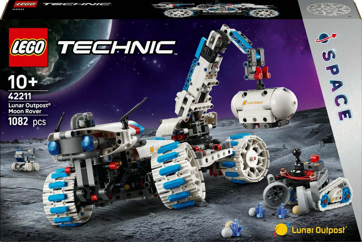 LEGO Technic Maanrover 42211 - 1082 Stukken - Multicolor