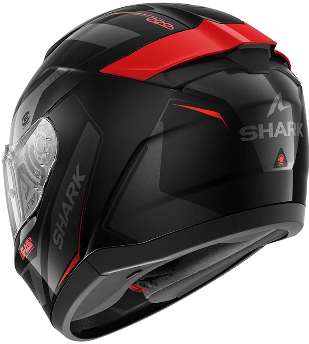 Shark Ridill 2 MEKARIUM Stofzuiger - L - Zwart/Rood