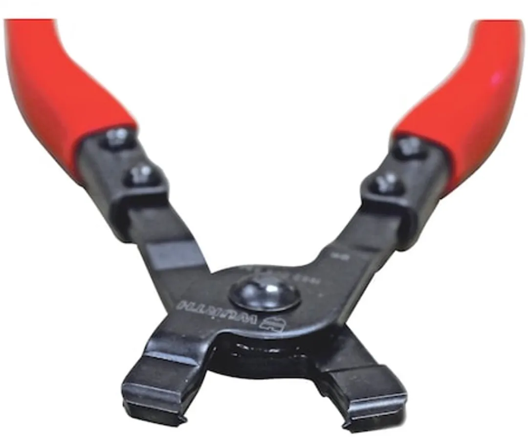 Würth Tang voor oorloze slangklemmen - Rood/Zwart