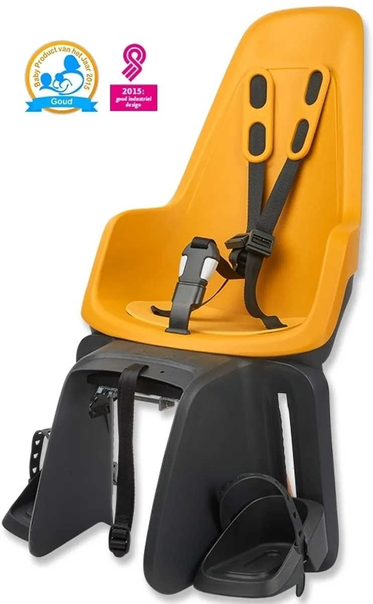 Bobike One Maxi Fietsstoeltje Achter BD - Mighty Mustard