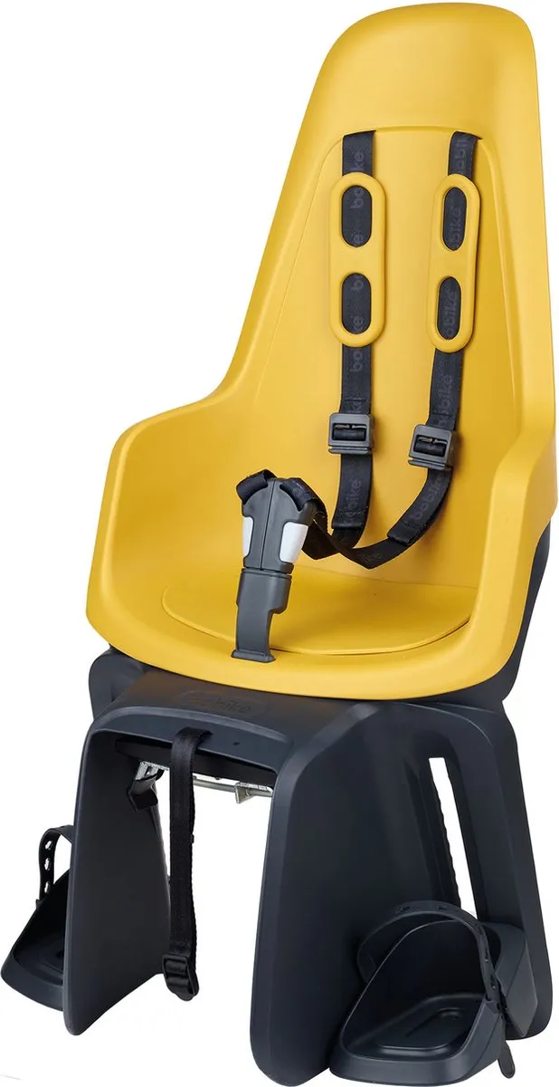 Bobike One Maxi Fietsstoeltje Achter BD - Mighty Mustard