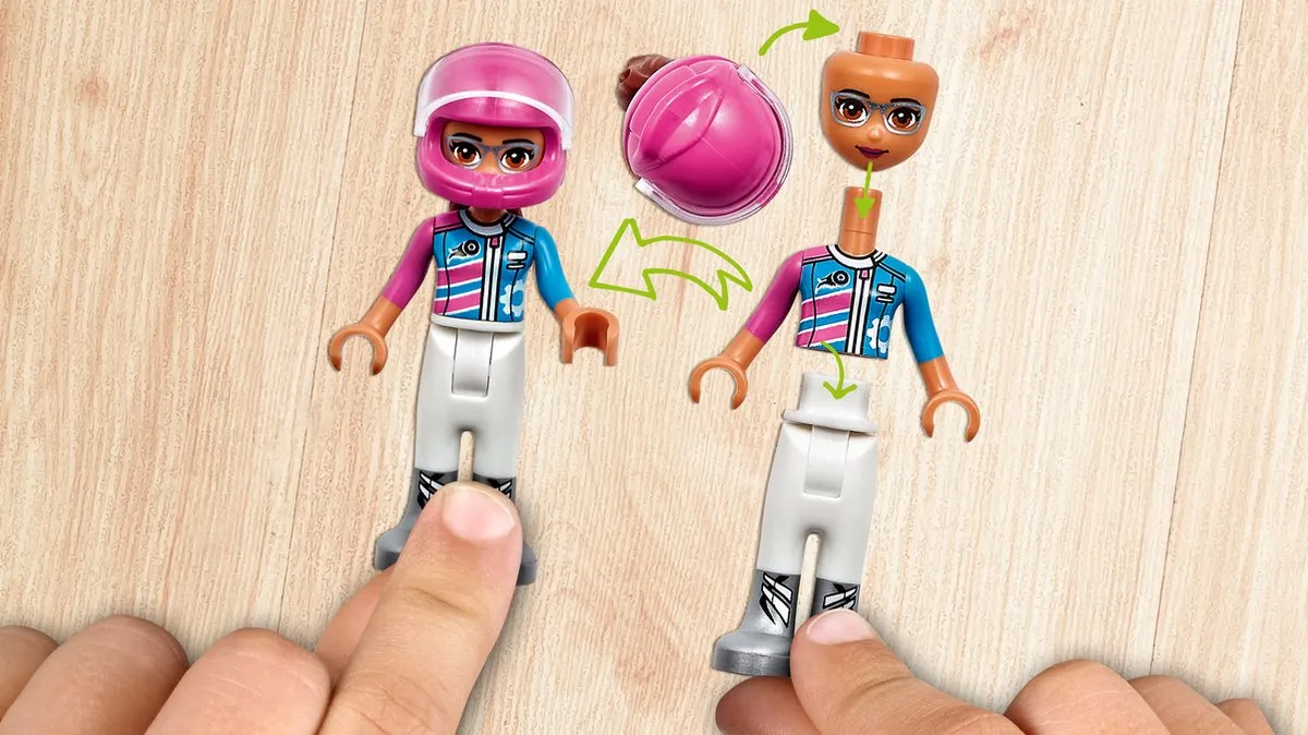 LEGO Friends Kart Onderhouds- en Reparatietruck 41348 - Paars