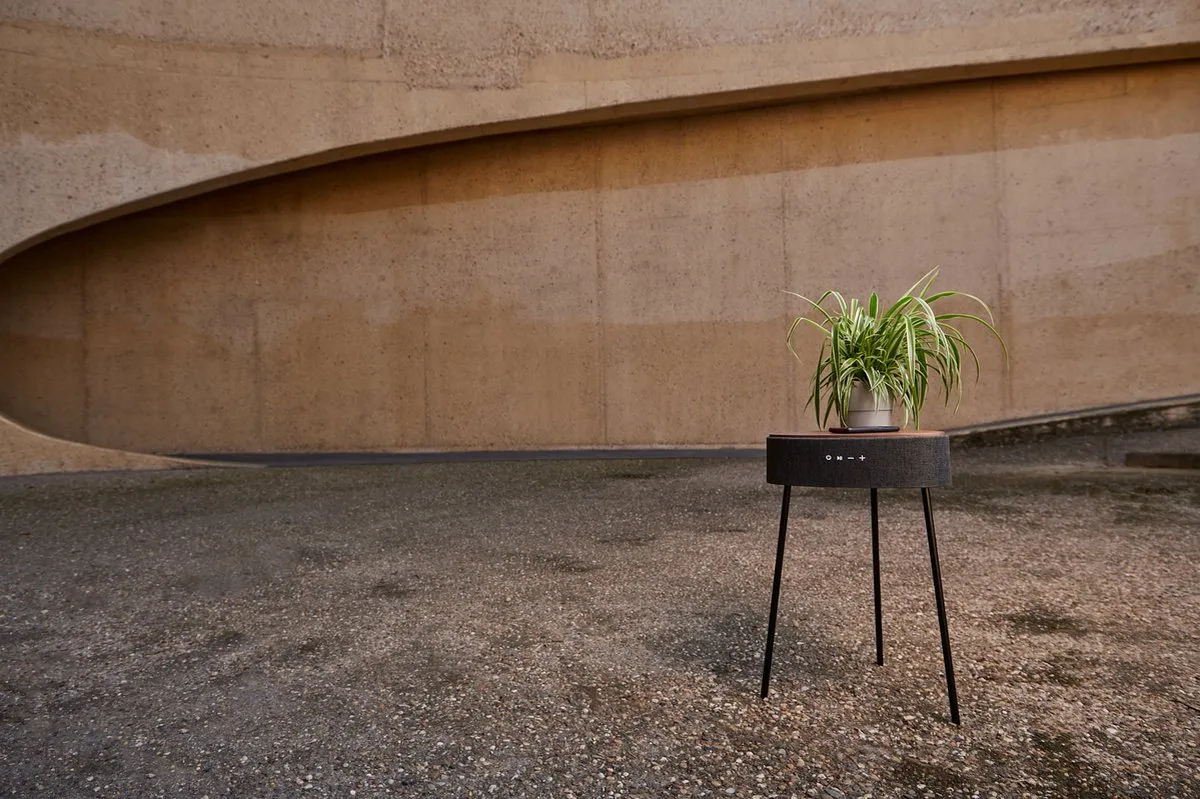 Salora AirTable FLOW WV Bluetooth Speaker - 20W - Zwart/Hout