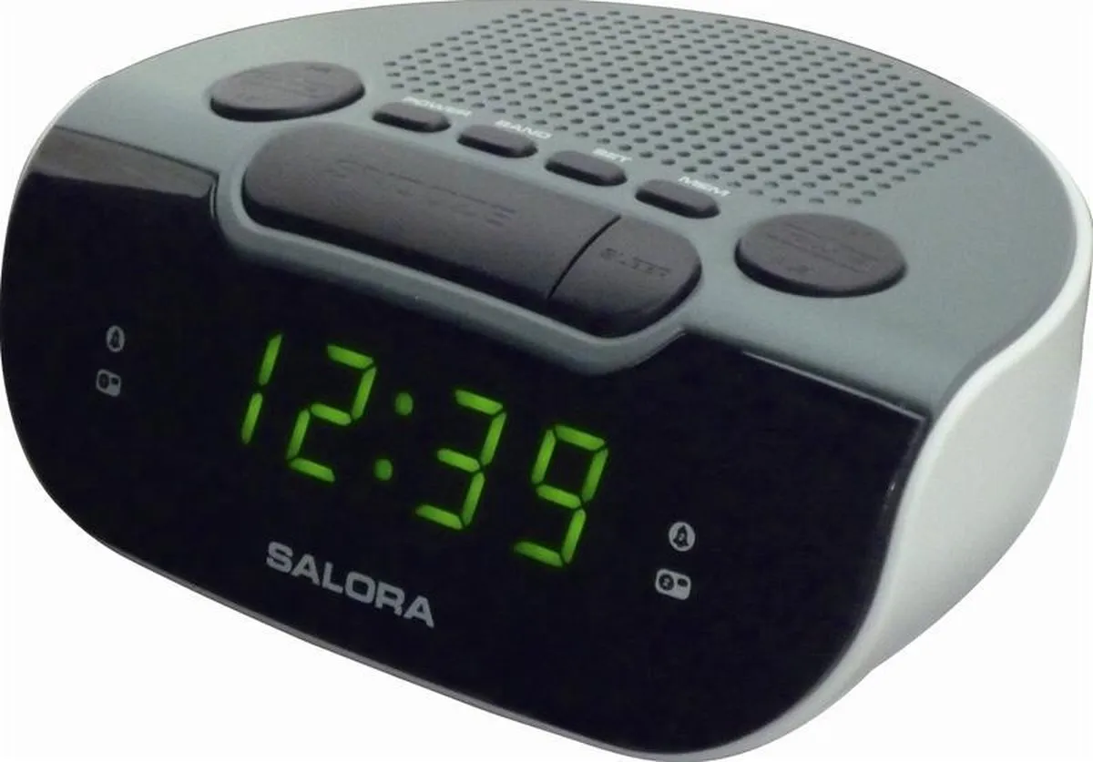 Salora CR612 Wekkerradio - AM/FM - 2 Wektijden