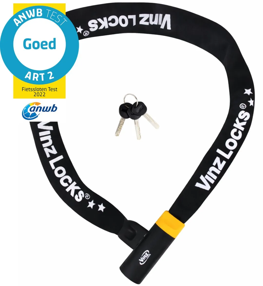 VINZ Salado ART 2 Kettingslot 120cm