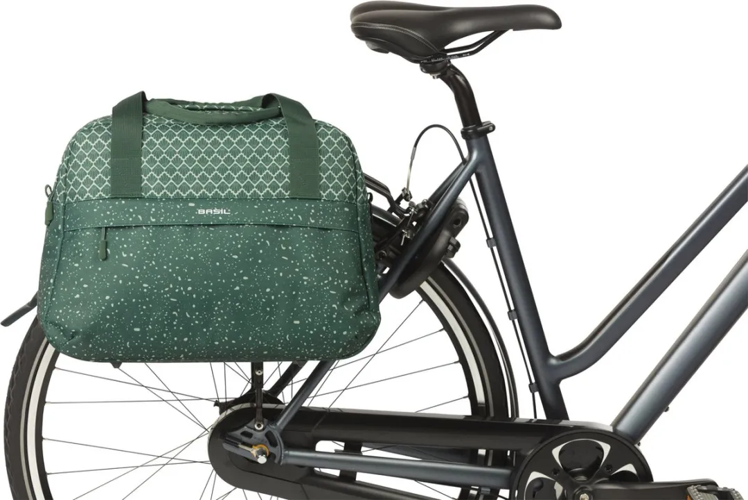 Basil Flair Fietsschoudertas 35L - Groen