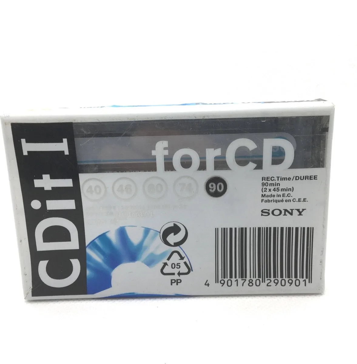 Sony CDit-I 90 Cassettebandje - 90 minuten - Wit