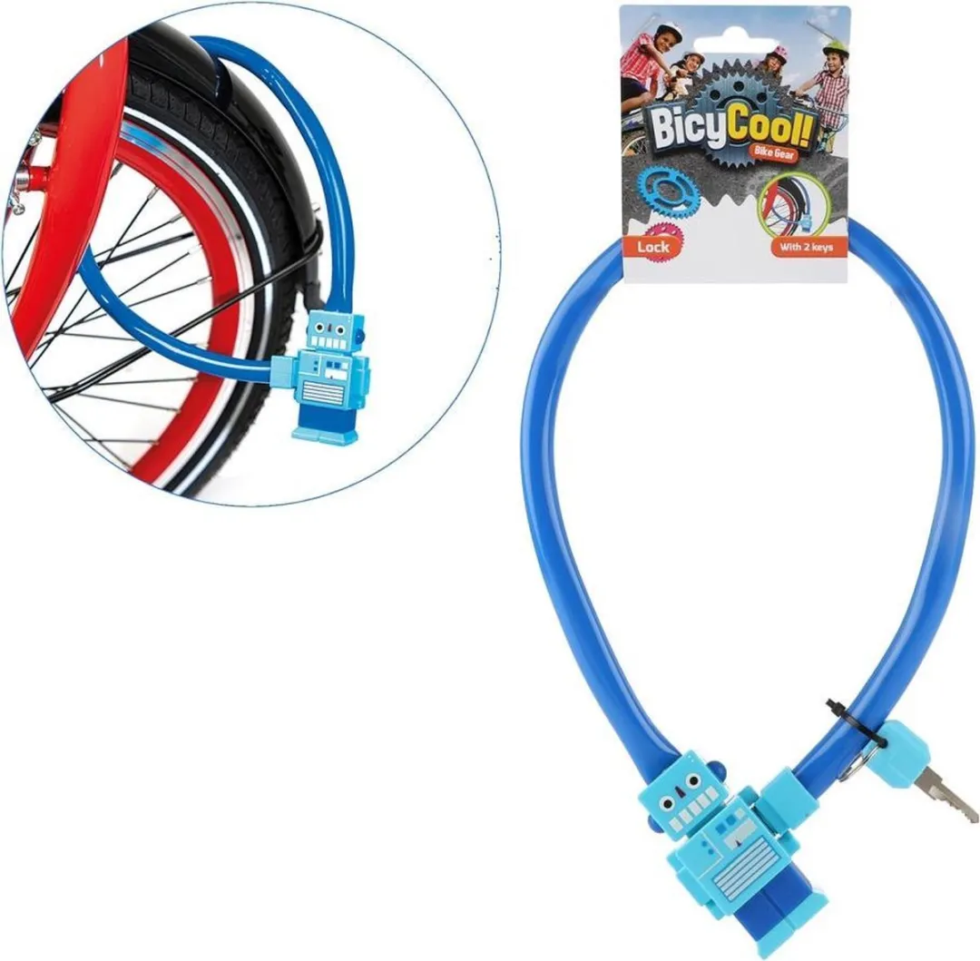 Toi-Toys Bicycool Robotfiguur - Blauw