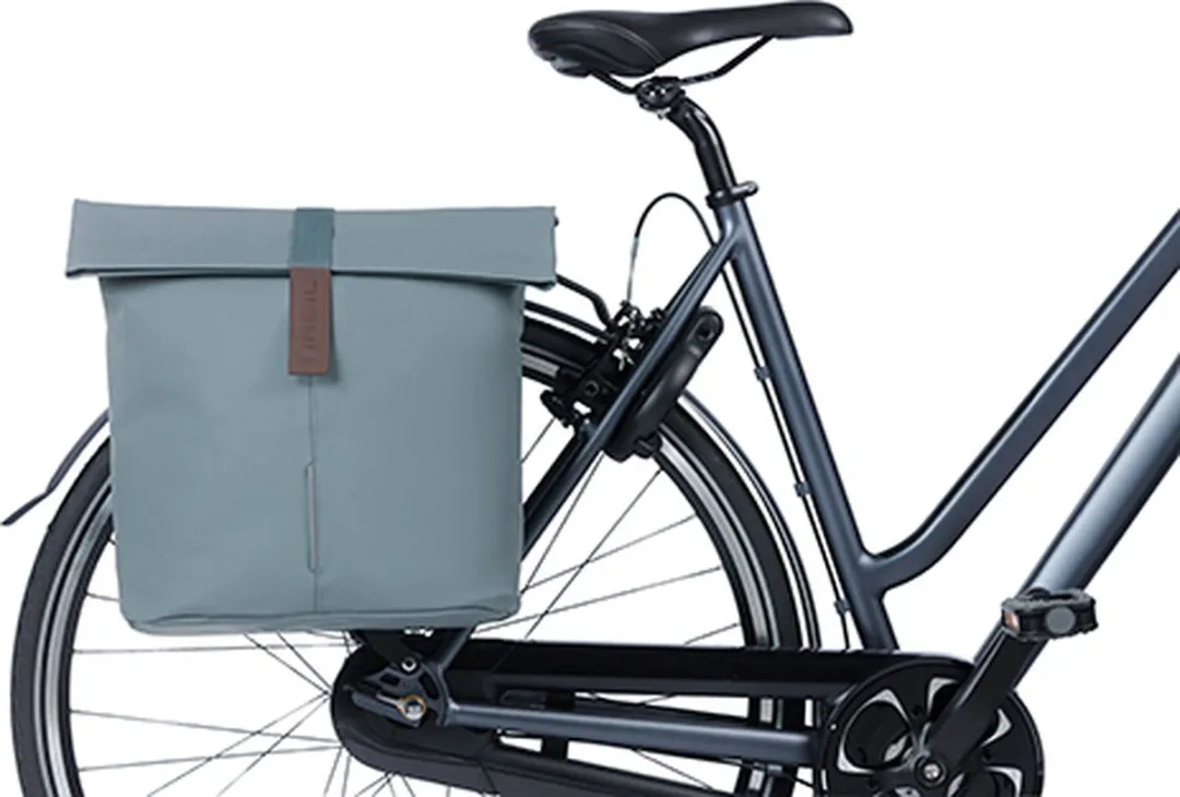 Basil City Dubbele Fietstas 32L - Graphite Blue - afbeelding 3 van 6