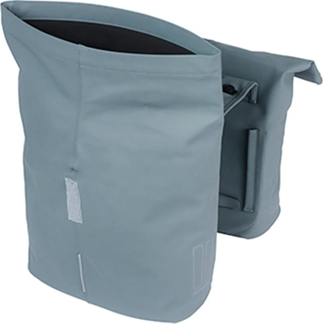 Basil City Dubbele Fietstas 32L - Graphite Blue - afbeelding 4 van 6