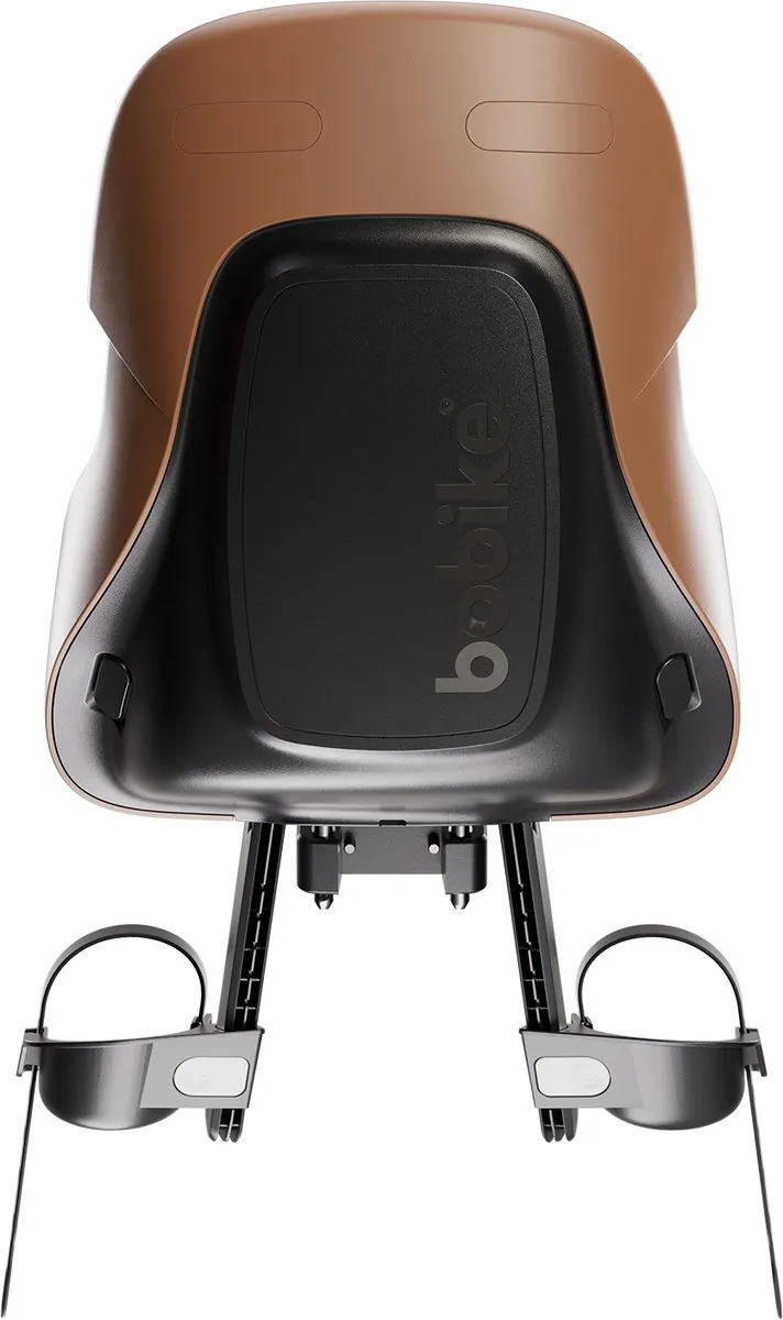 Bobike Exclusive Evolve Mini Voorste Kinderzitje - Bruin - Max 15 kg