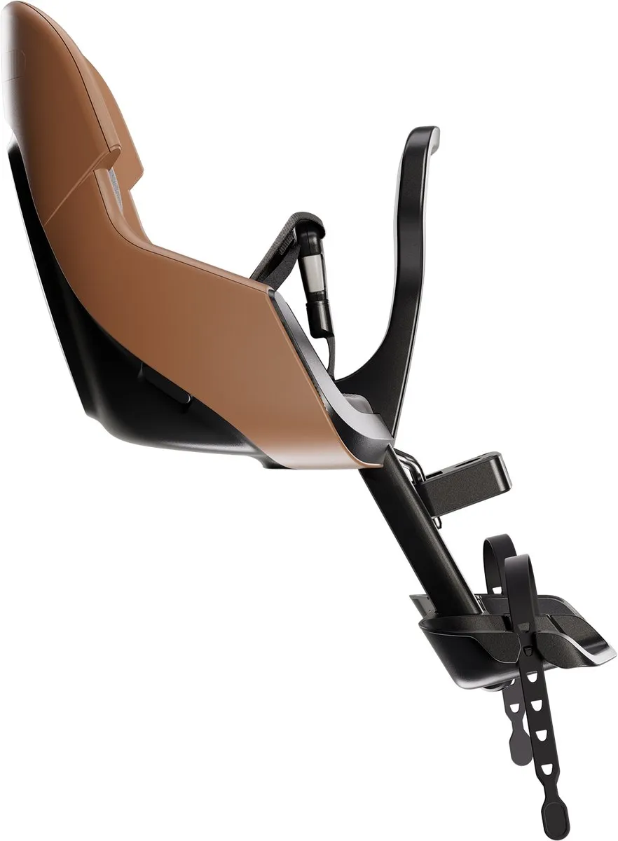 Bobike Exclusive Evolve Mini Voorste Kinderzitje - Bruin - Max 15 kg