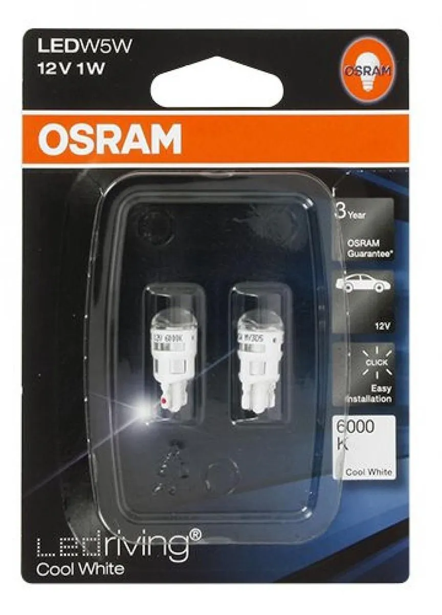 Osram LED Lamp voor Benelli 900 Tornado Tre AV - 2 Stuks - Wit - afbeelding 2 van 6