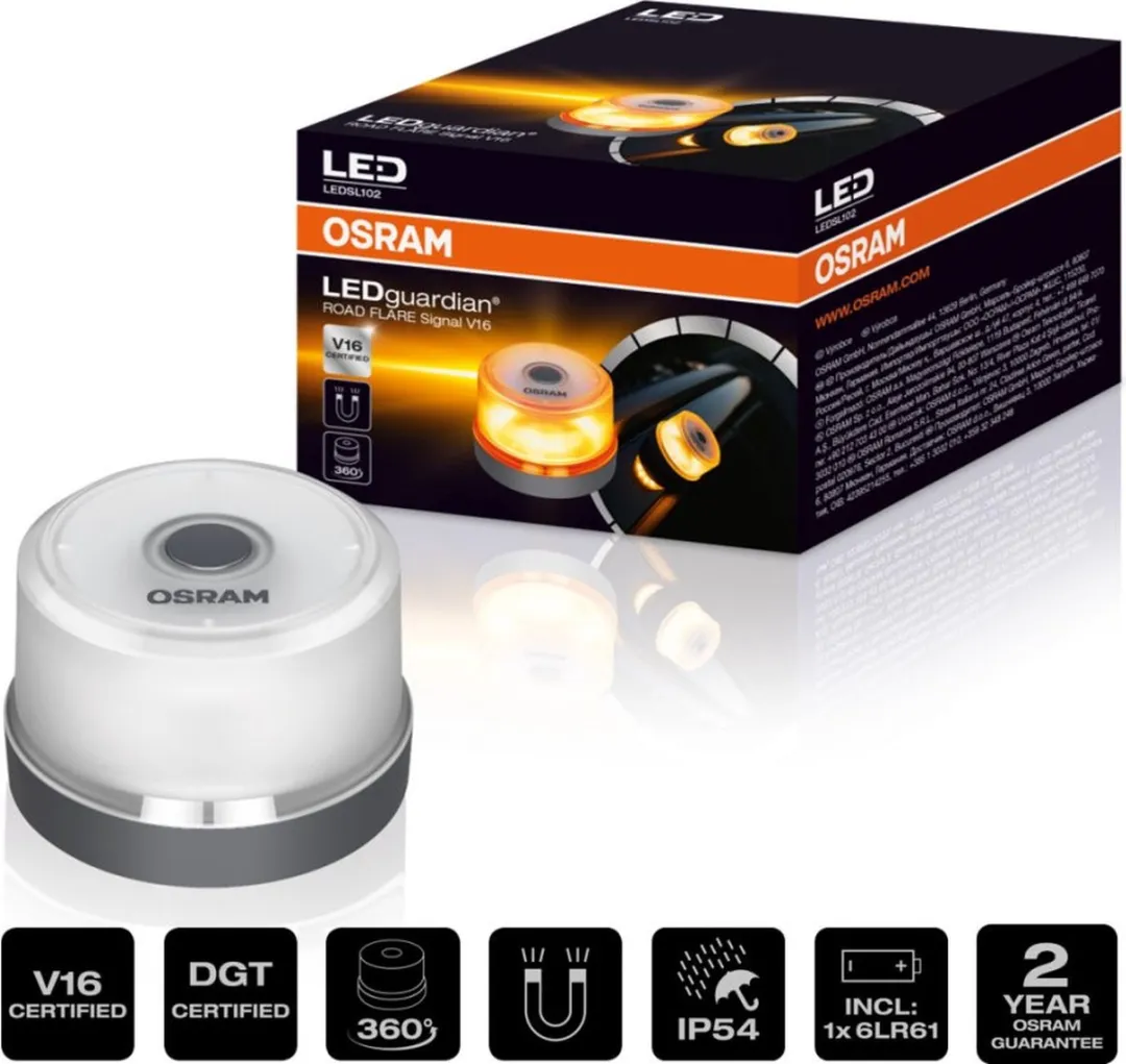 Osram LED Zwaailamp 6W - Oranje - 12V-24V