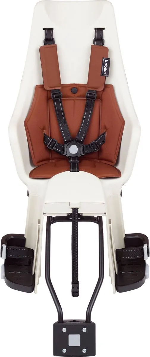 Bobike Exclusive Maxi Plus Fietsstoeltje - Framebevestiging - Cinnabruin
